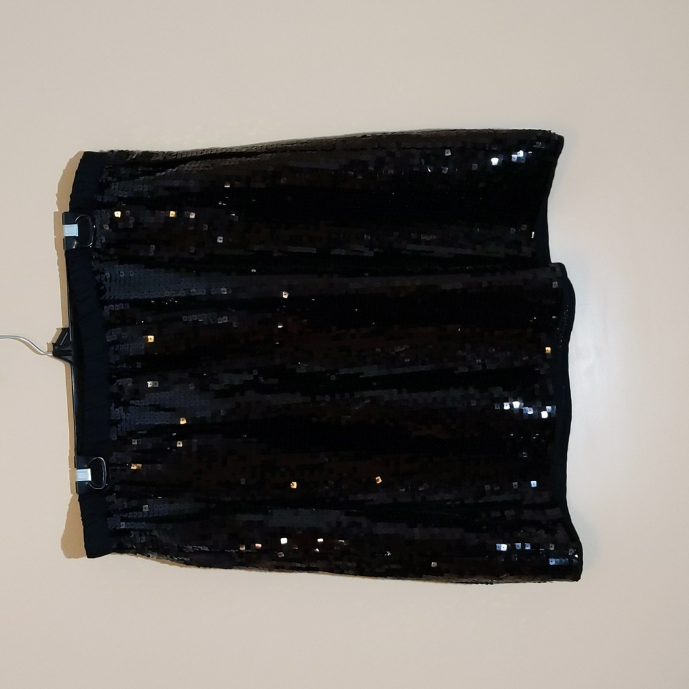 Joe Fresh| NWT Black Square Sequined Mini